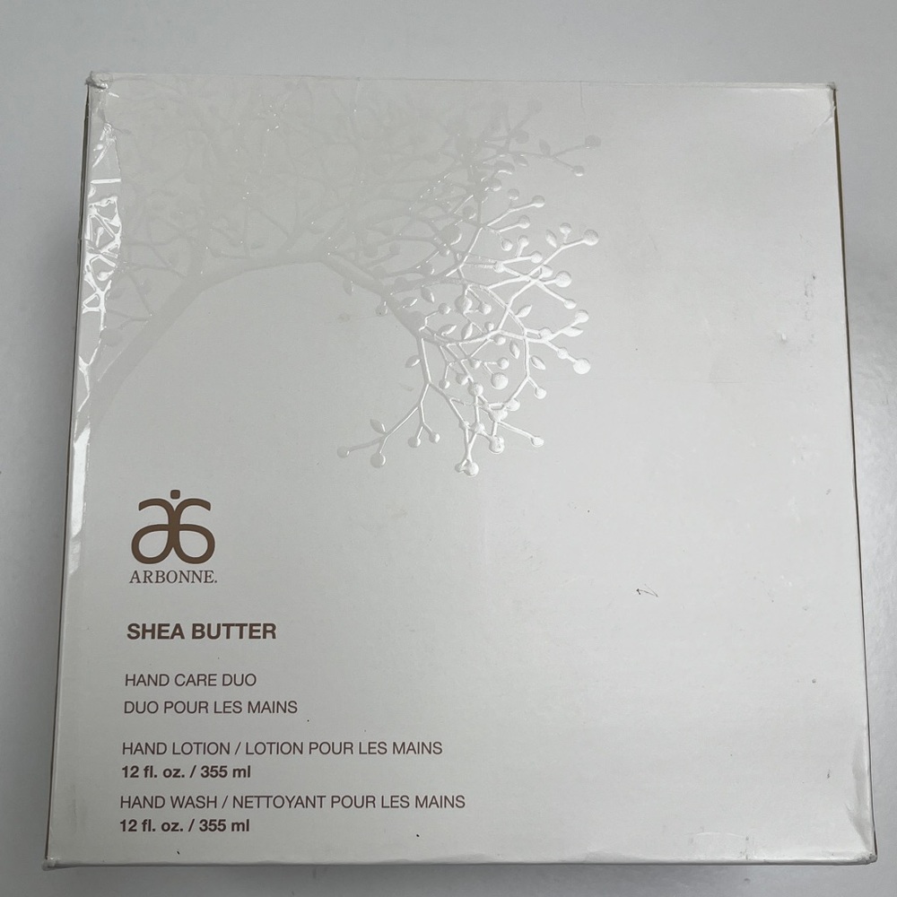 Arbonne Shea Butter Hand Care Duo 12 oz - Picture 5 of 7
